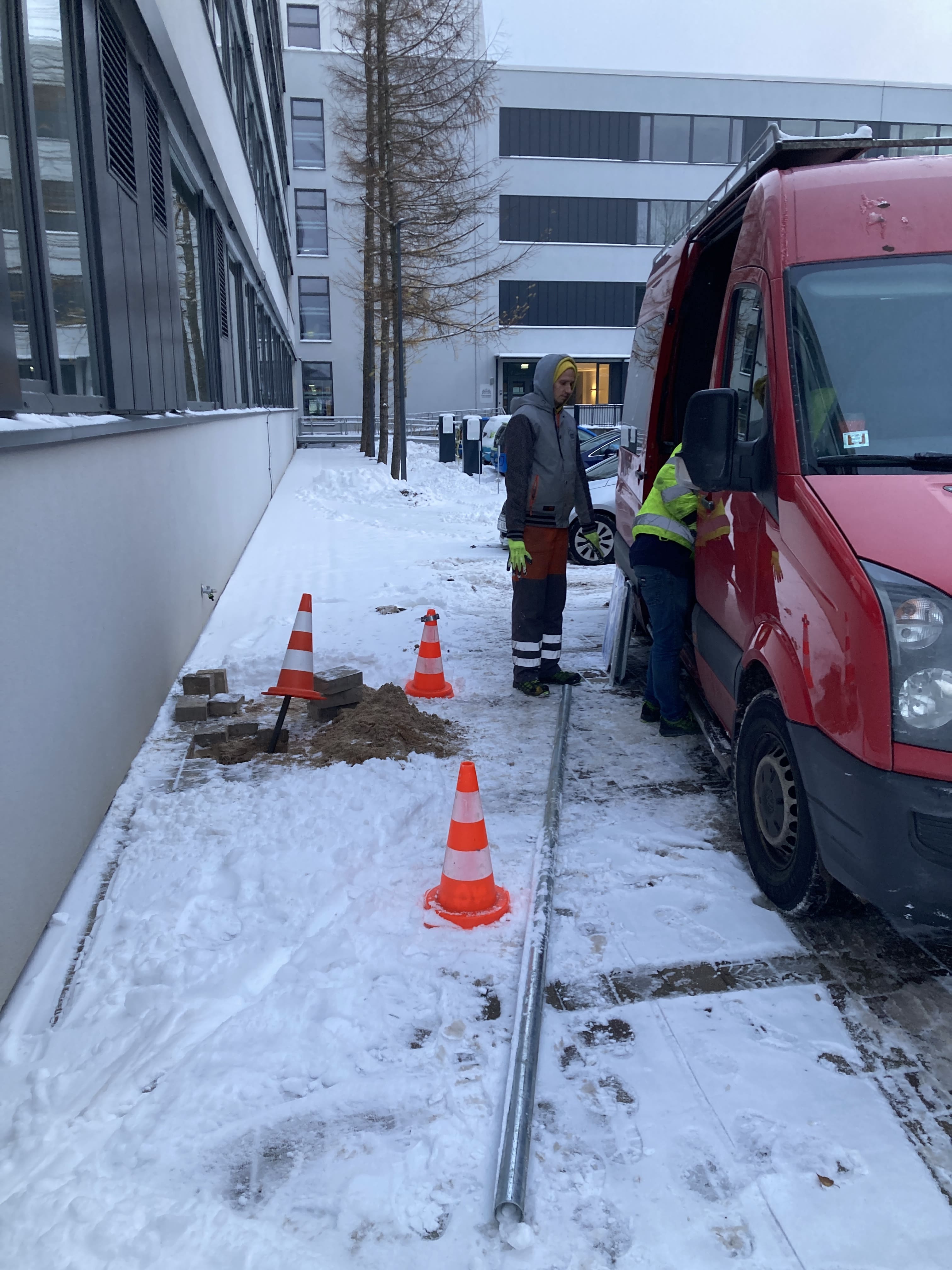 Smart Zones improving Campus Logistics at the RTU Riga